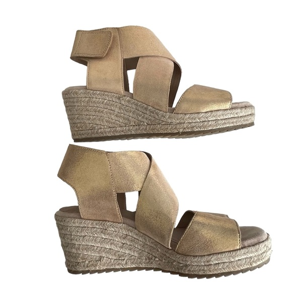 Soul by Naturalizer Oshay Ankle Strap Sandals Women’s Size 9 Espadrille Wedge - Picture 7 of 10